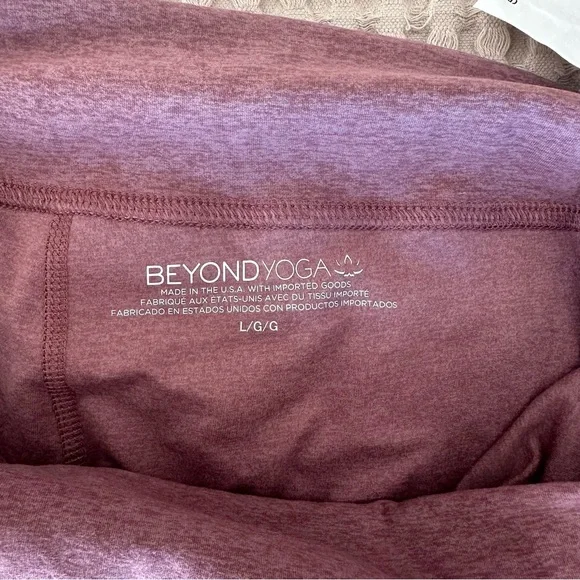 BEYOND YOGA NWT Spacedye Foldover Bootcut Pant - Picture 5 of 7